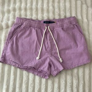 Ralph Lauren Women's Lavender Drawstring Shorts